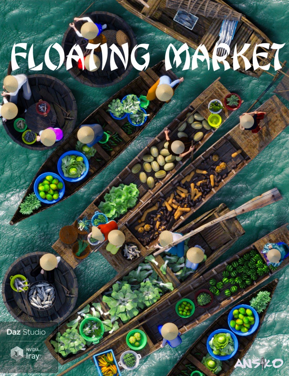 Floating Market_DAZ3DDL