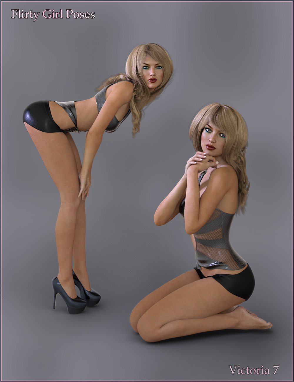 GDN Flirty Girl Poses for Victoria 7_DAZ3D下载站