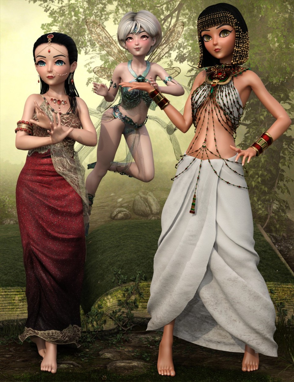 GHD StoryBook – Faces and Morphs for Sakura 8_DAZ3DDL