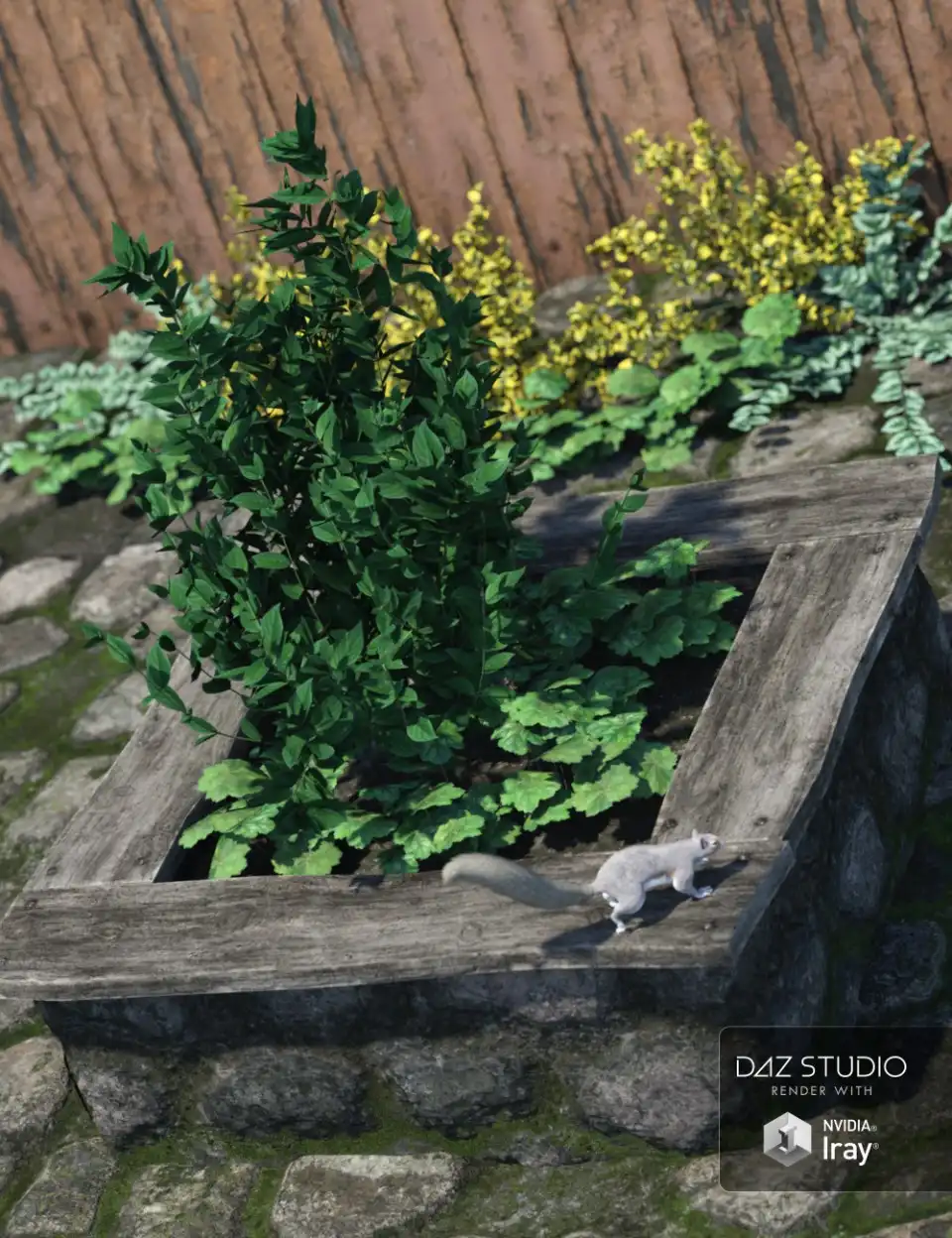 Garden Block_DAZ3DDL