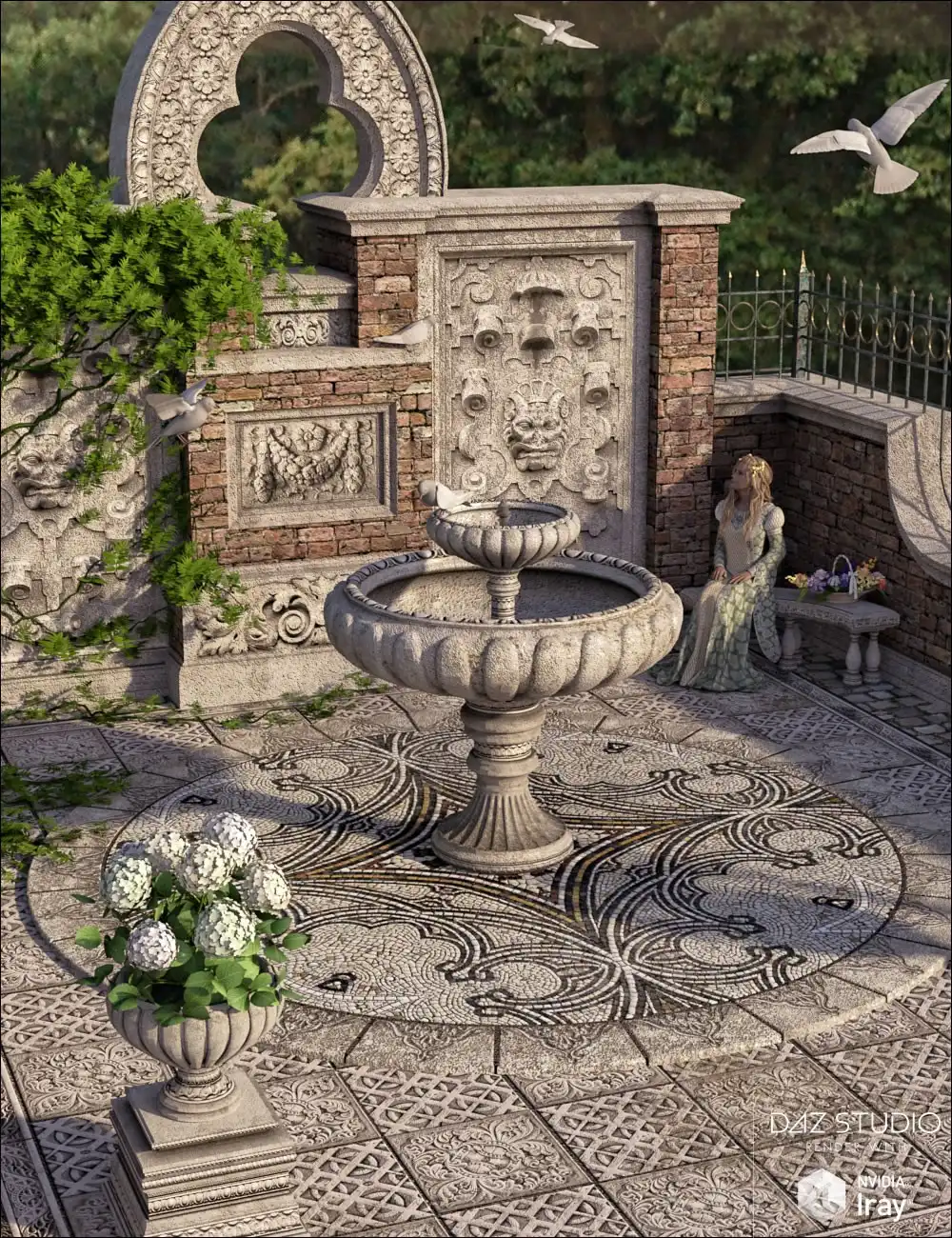 Gladstone Gardens_DAZ3D下载站