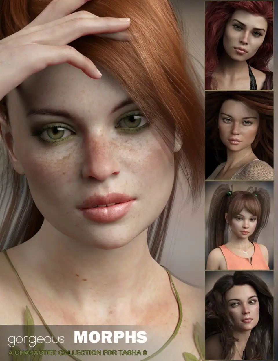 Gorgeous Morphs for Tasha 8_DAZ3DDL