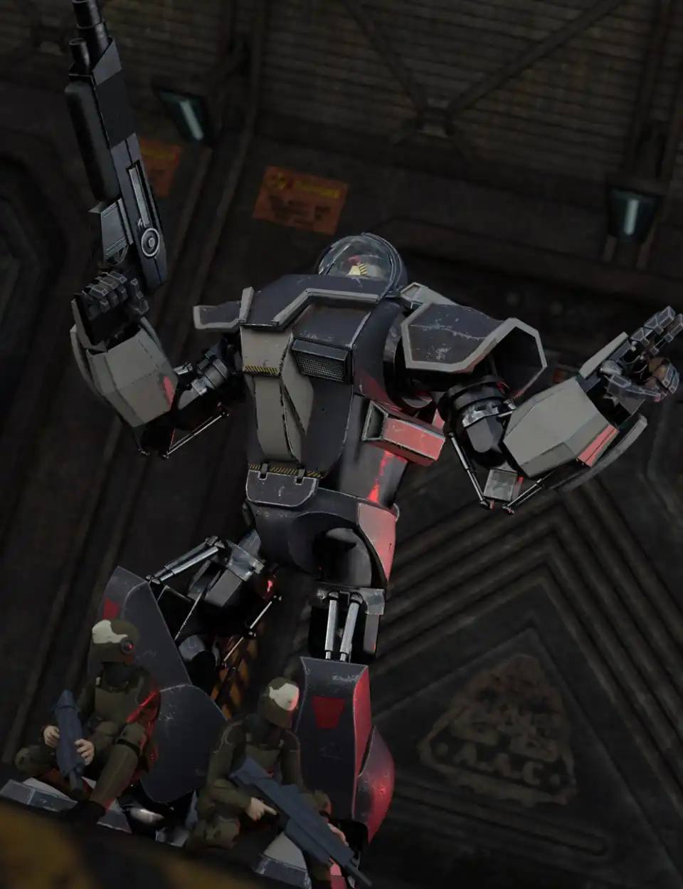 Heavy Powersuit_DAZ3DDL