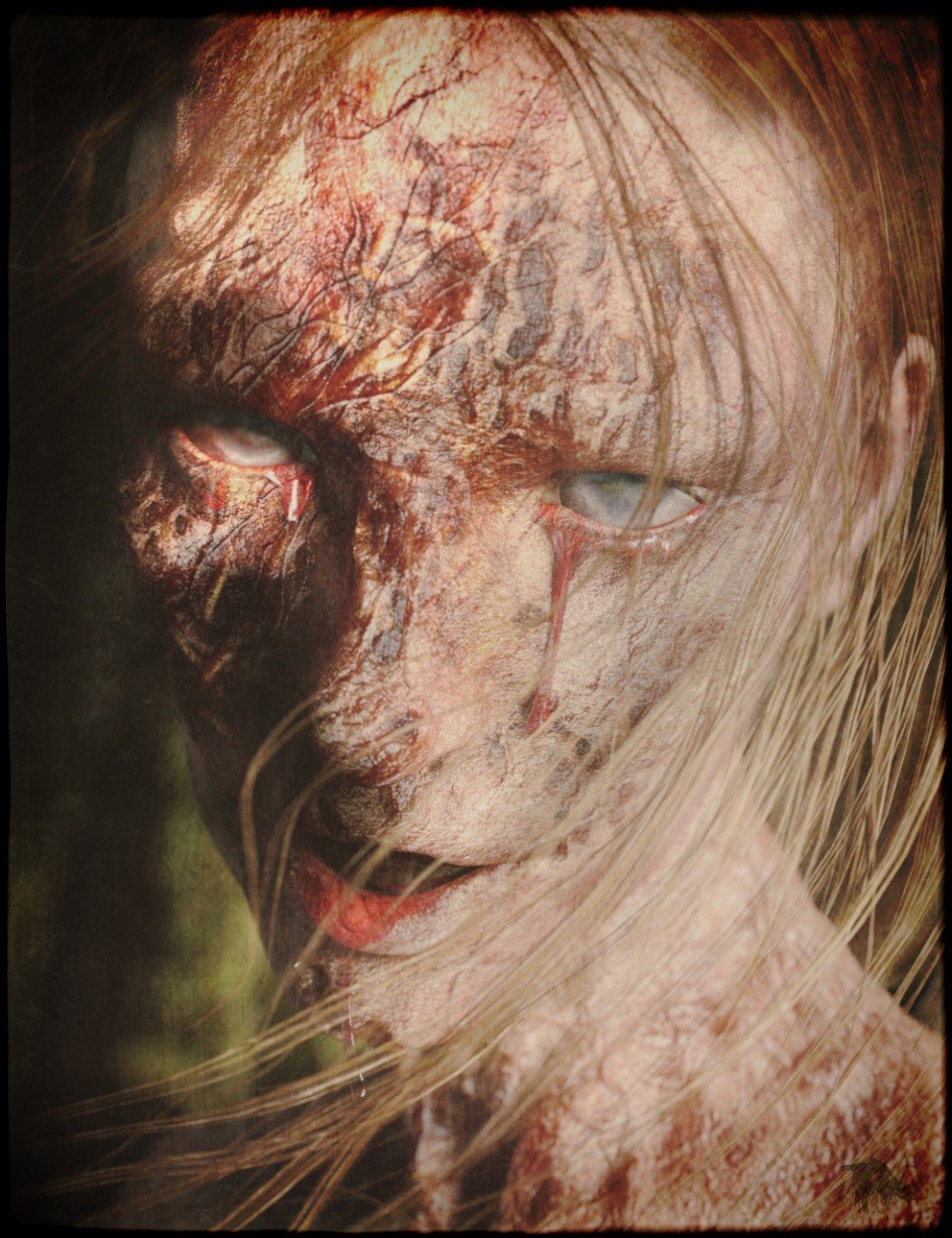 Horrifying Skins for Genesis 3 and 8 Female_DAZ3D下载站