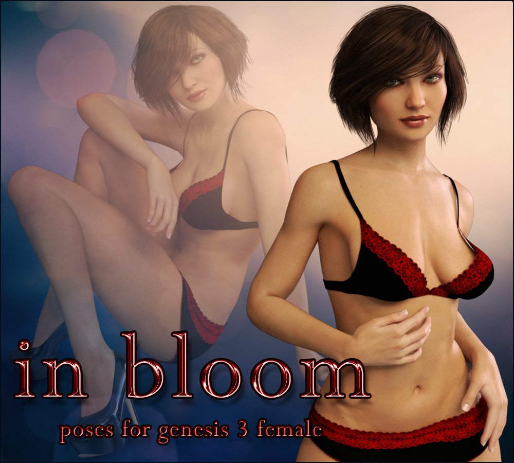 In Bloom for G3F & V7_DAZ3D下载站