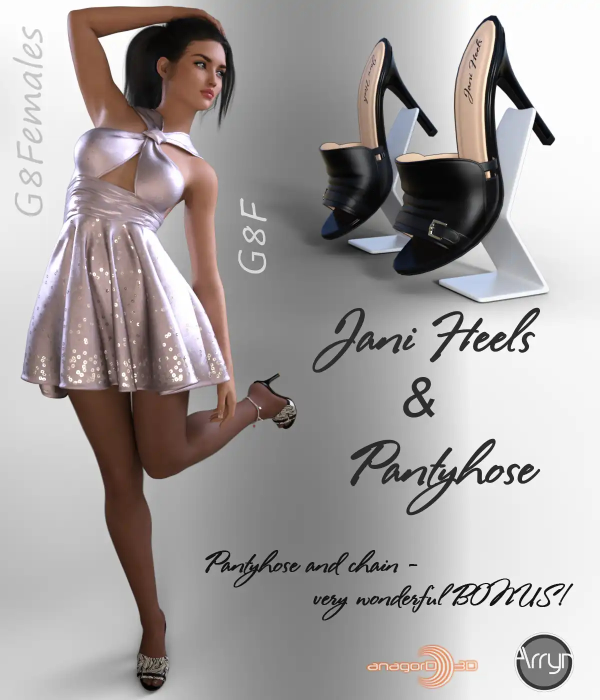 Jani Heels and Pantyhose G8F_DAZ3DDL
