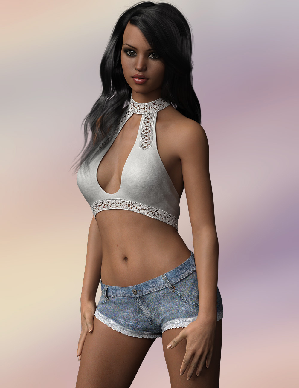 Javeria for Victoria 7 and Genesis 3_DAZ3DDL