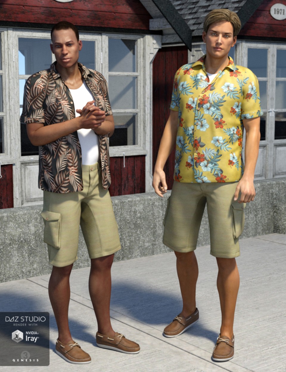 Just Josh for Genesis 3 Male(s) + Texture Pack_DAZ3DDL