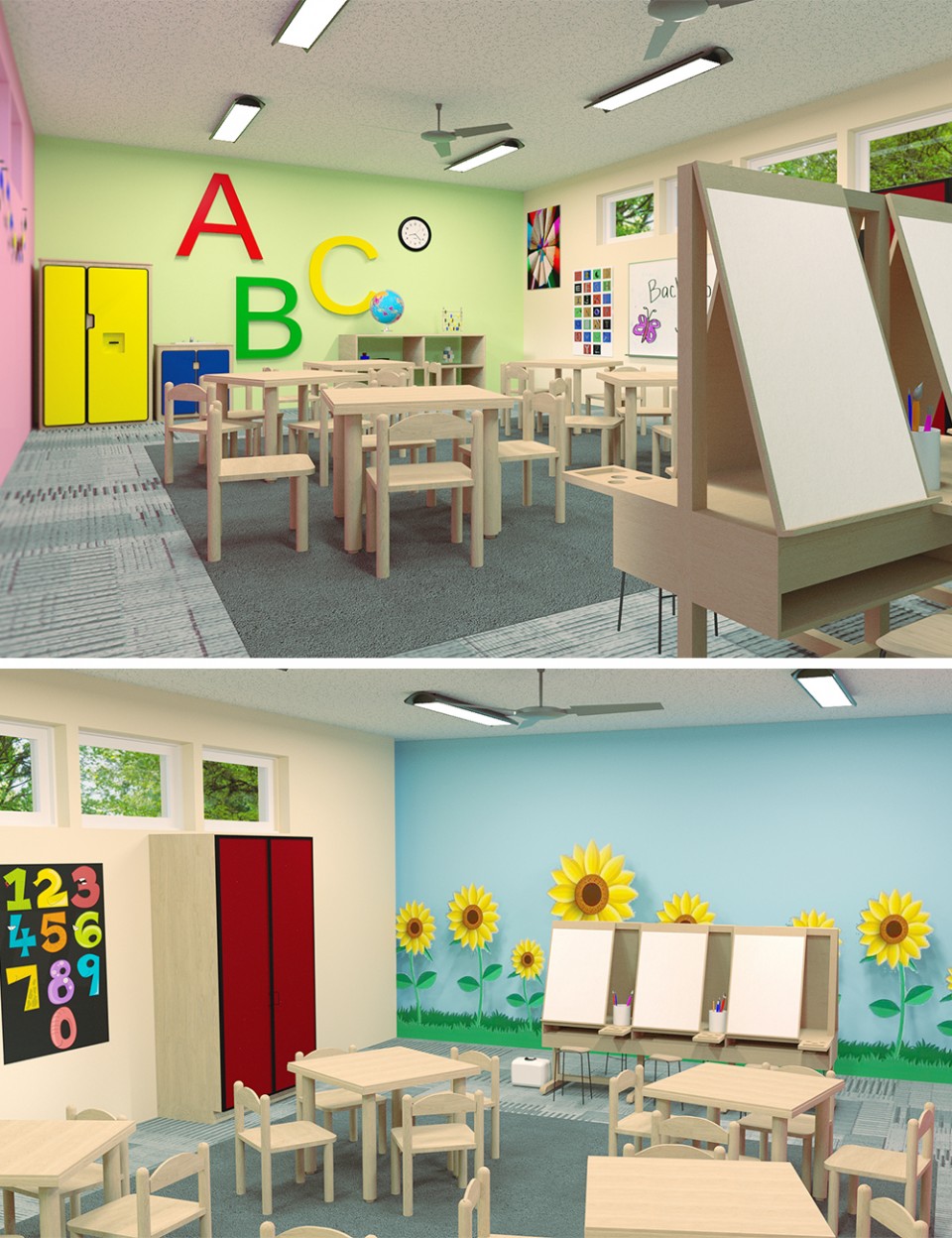 Kindergarten Room_DAZ3D下载站
