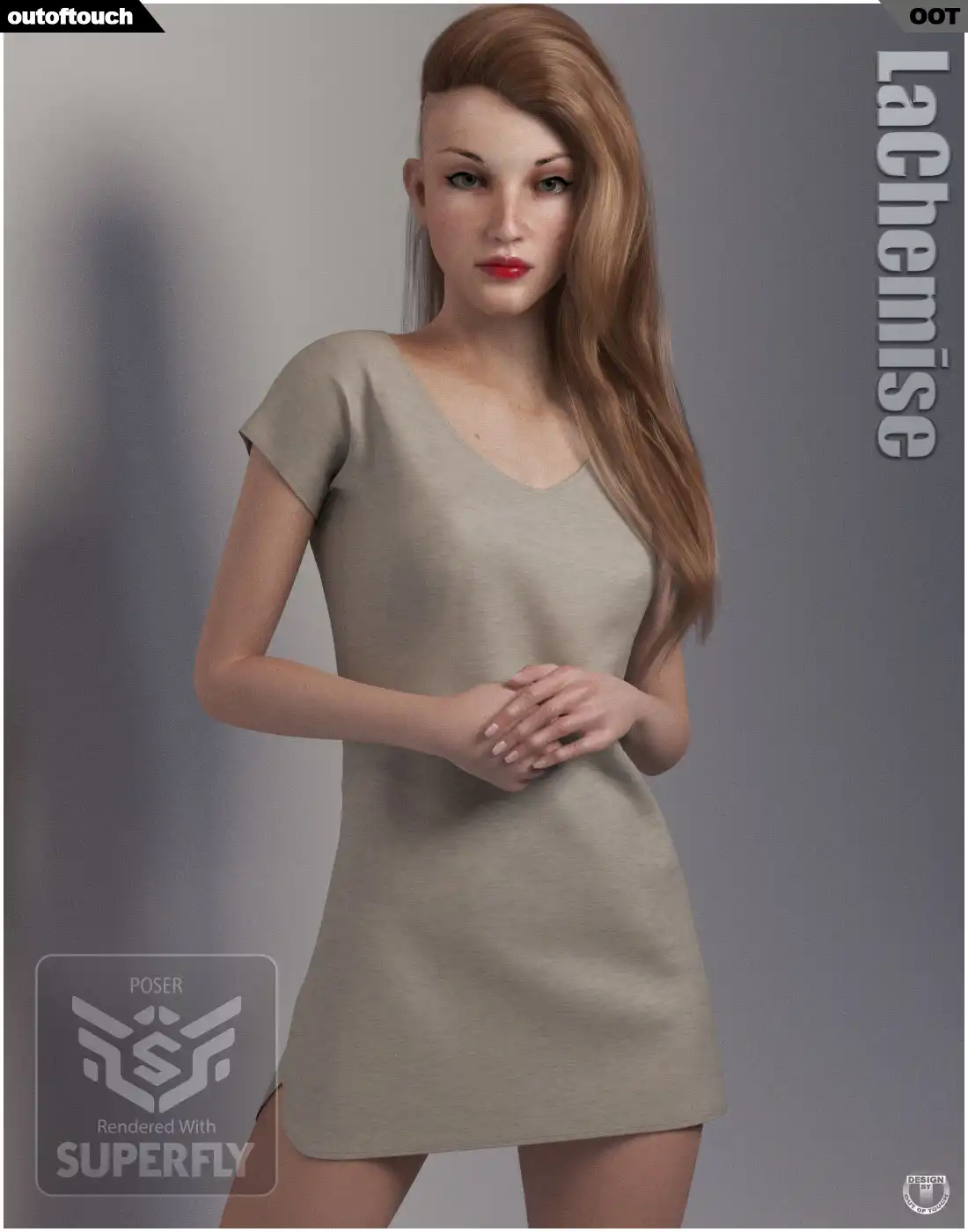 LaChemise for La Femme_DAZ3D下载站