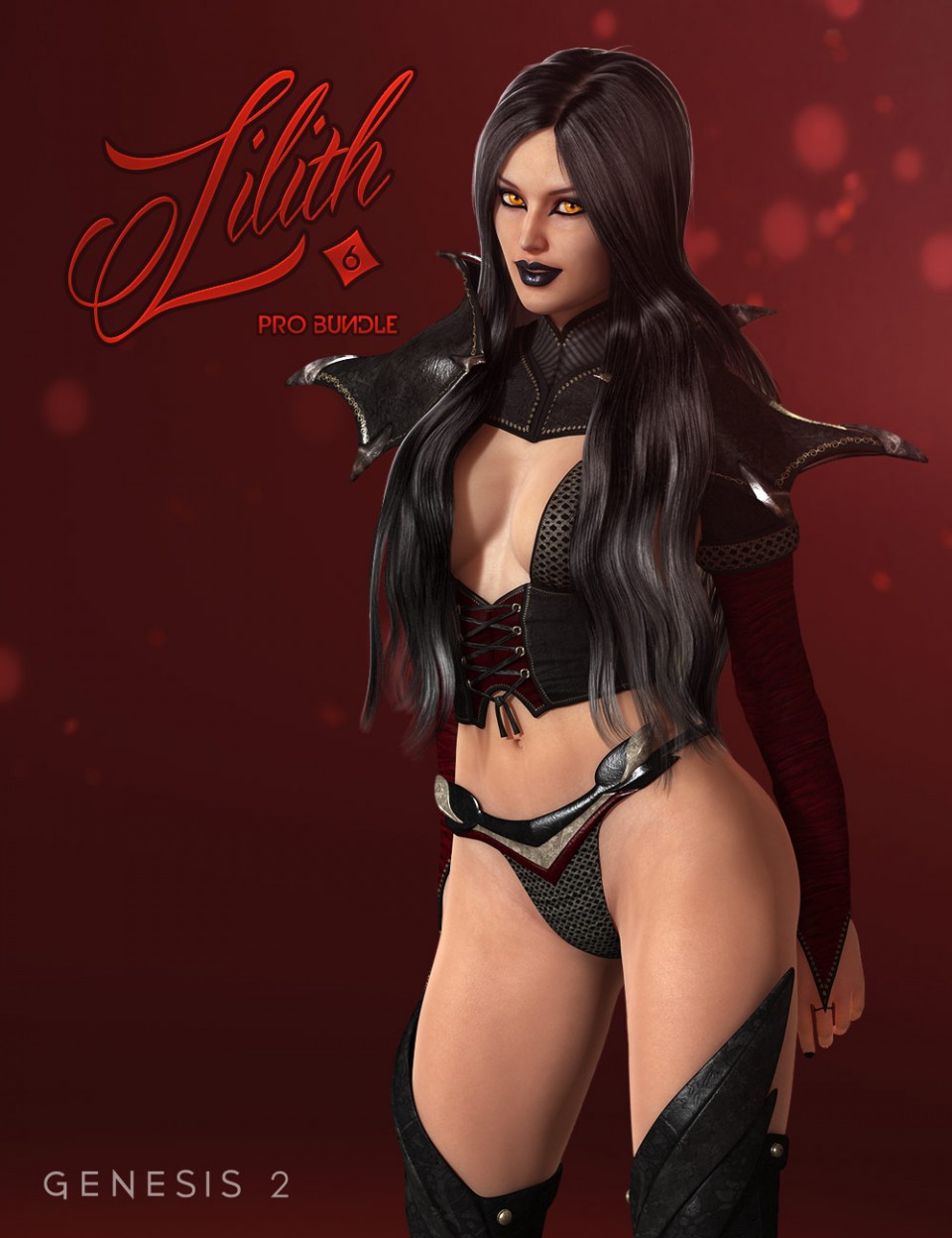 Lilith 6 Pro Bundle_DAZ3D下载站