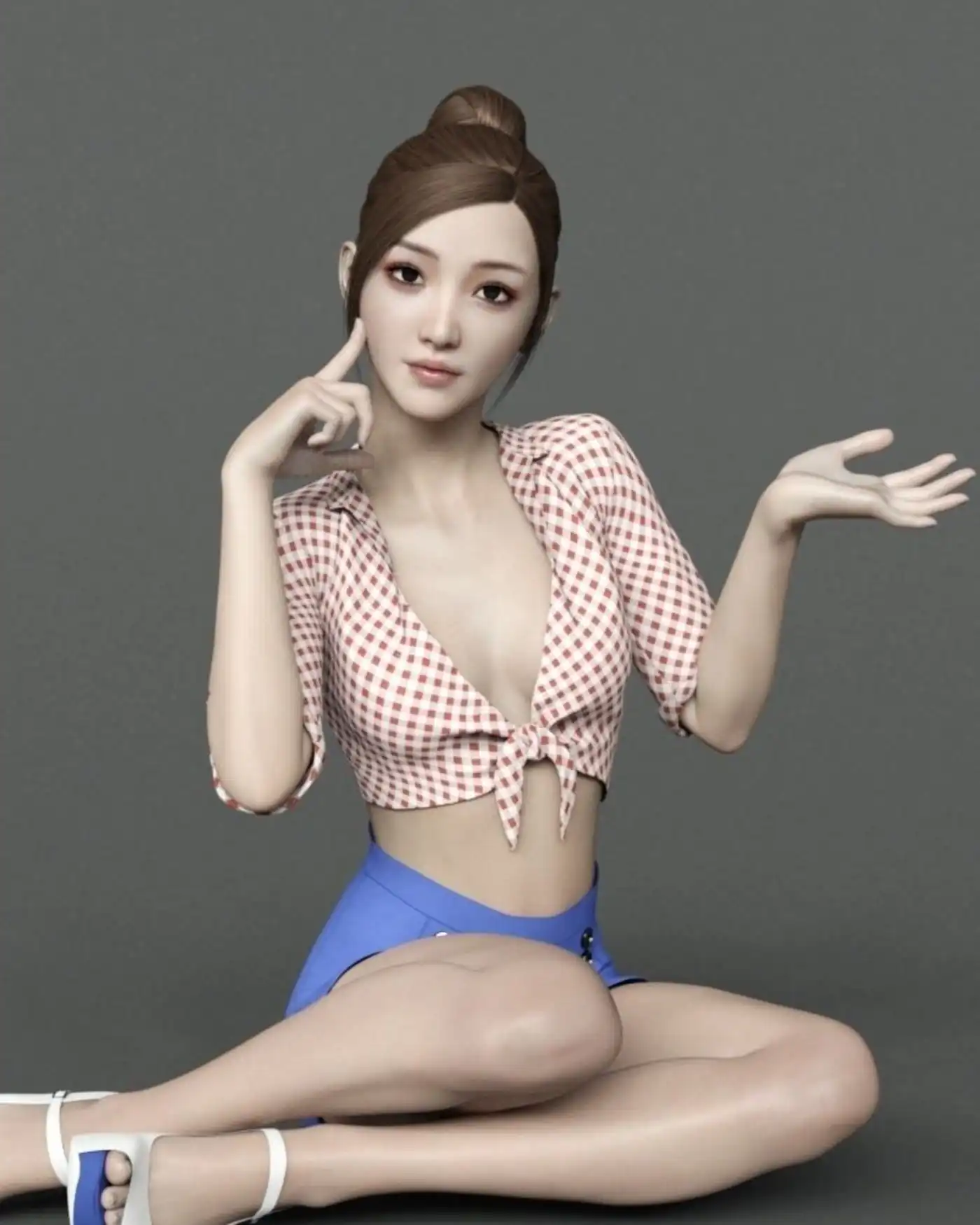 Liu Mei For G3F_DAZ3DDL