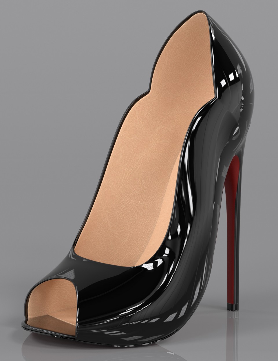 Lux High Heels for Genesis 3 and Genesis 8 Female(s)_DAZ3D下载站