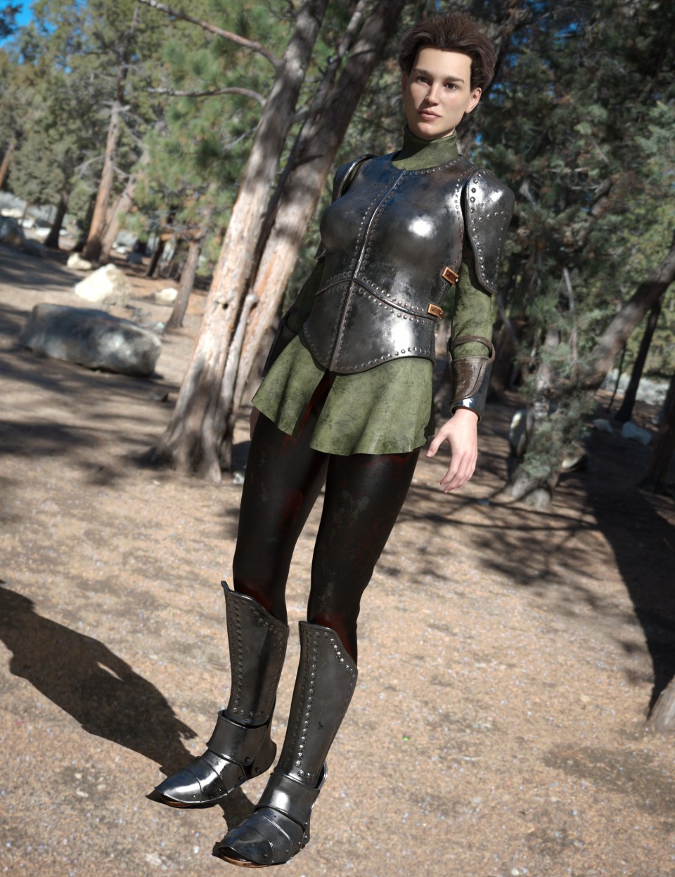 Maid At Arms Armor for Genesis 8 Female(s)_DAZ3D下载站