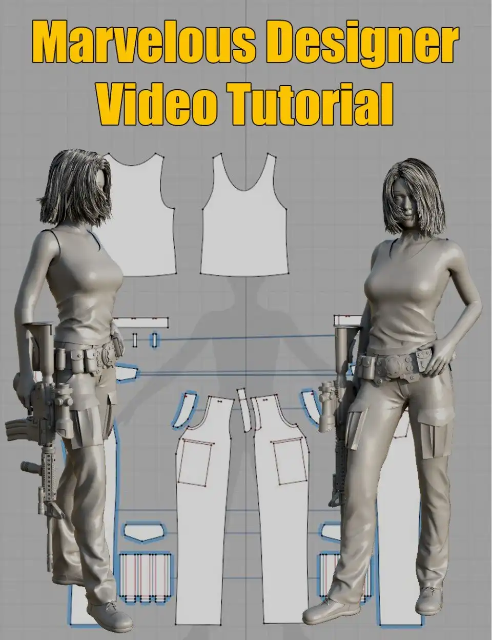 Marvelous Designer Video Tutorial_DAZ3DDL