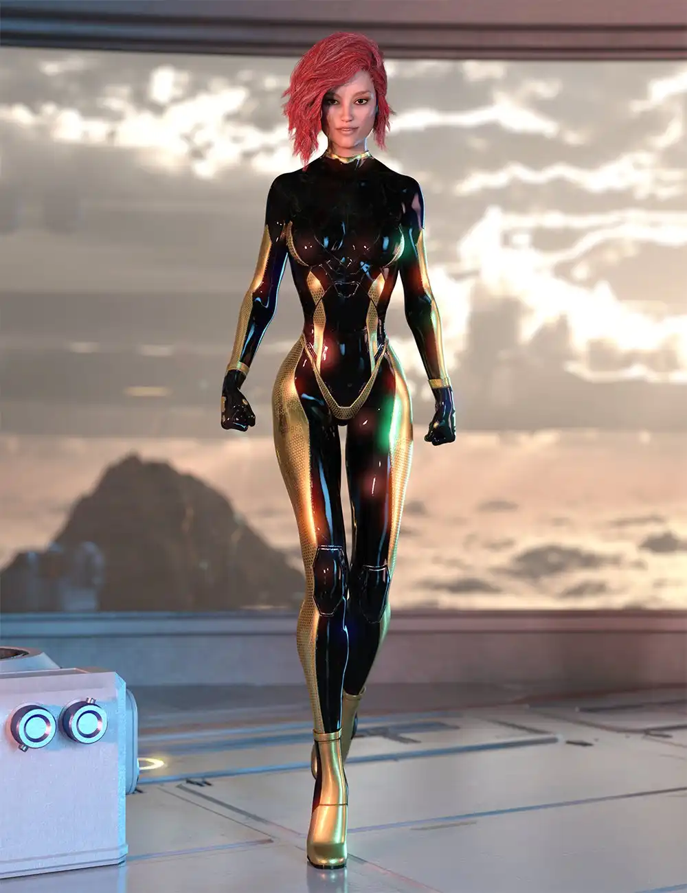 Material ADD ON for Alion Suit G8F DAZ STUDIO Iray_DAZ3DDL