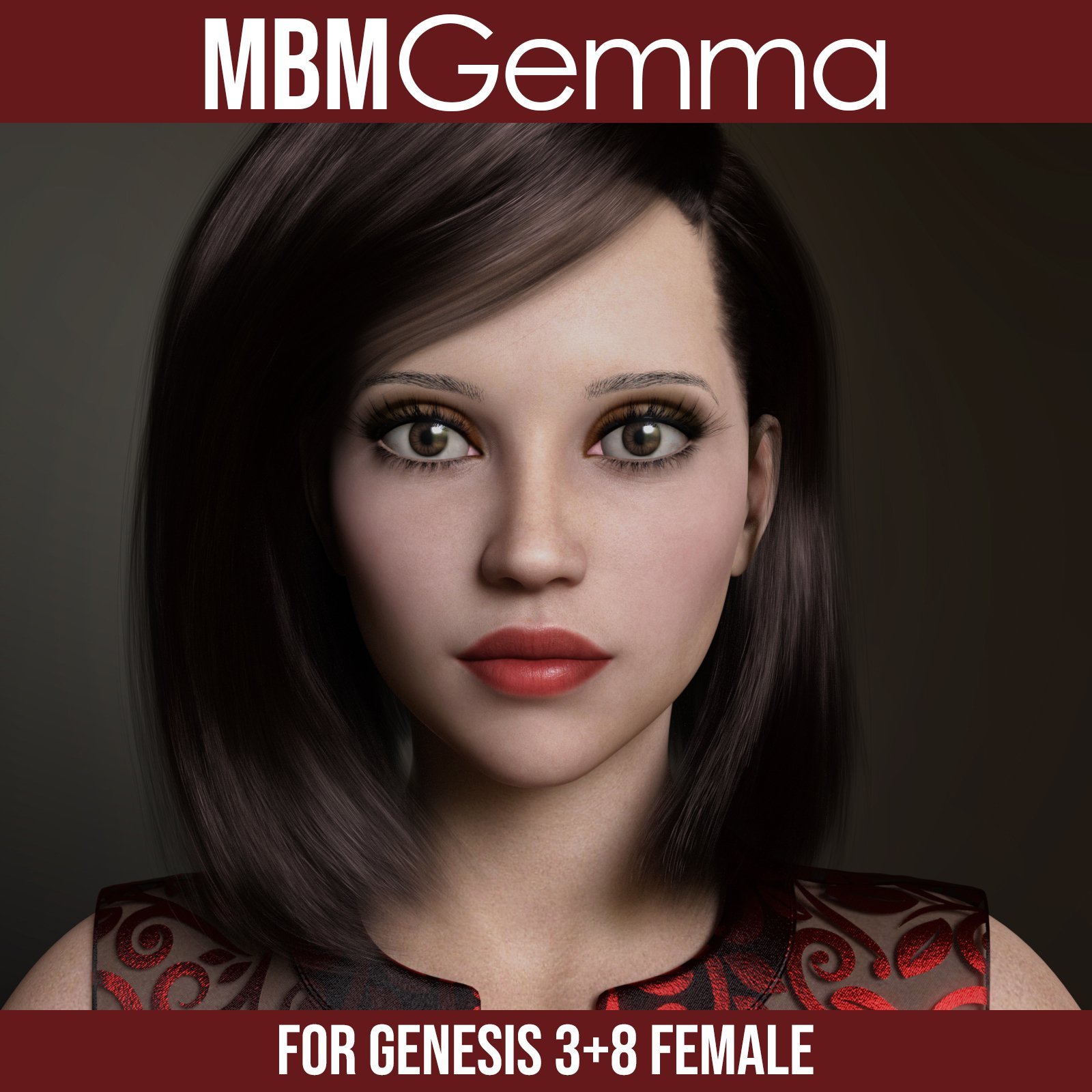 MbM Gemma for Genesis 3 and 8 Female_DAZ3D下载站