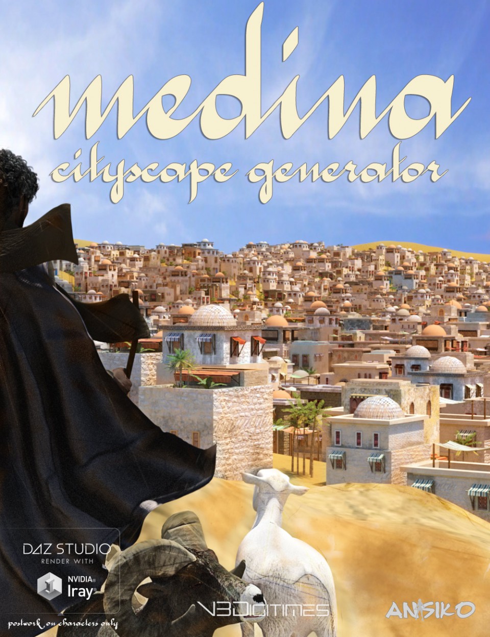 Medina Cityscape Generator_DAZ3D下载站