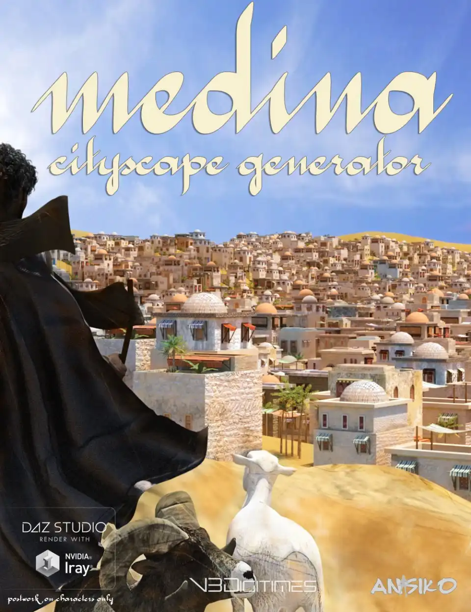 Medina Cityscape Generator_DAZ3DDL