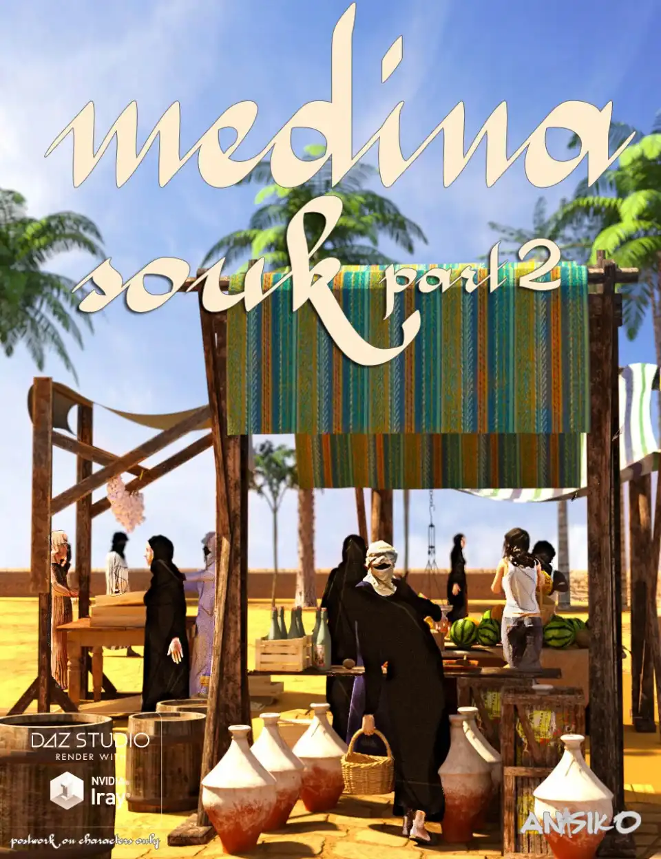 Medina Souk 2_DAZ3D下载站