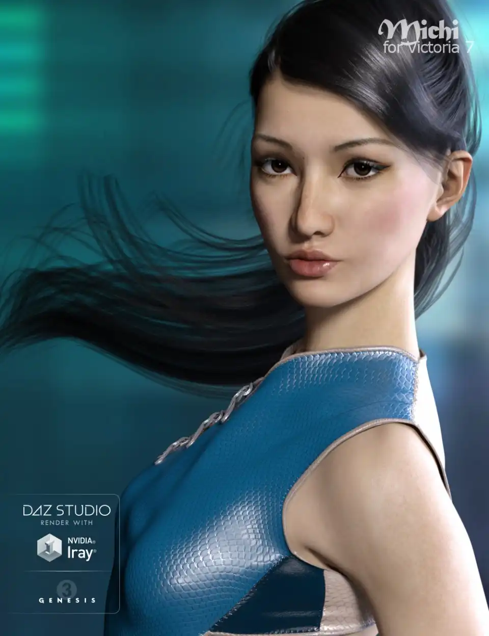 Michi HD for Victoria 7_DAZ3D下载站