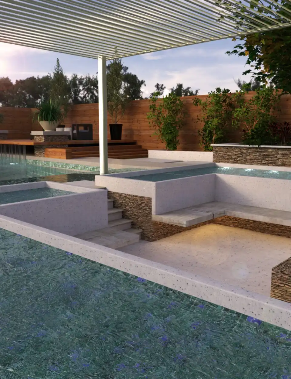 Modern Pool_DAZ3DDL