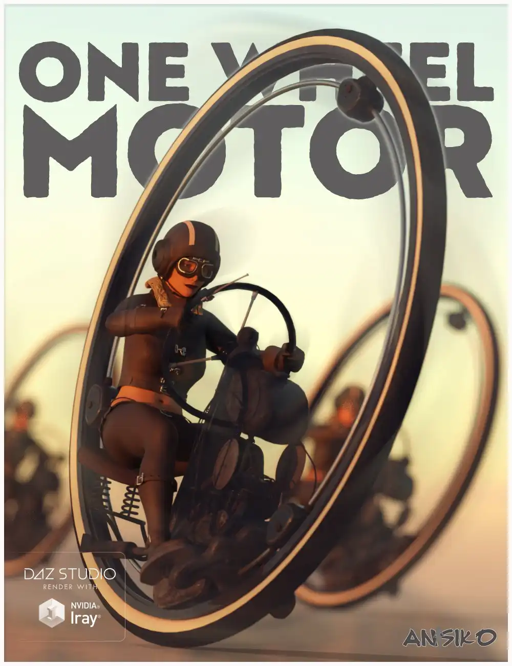 One Wheel Motor_DAZ3DDL
