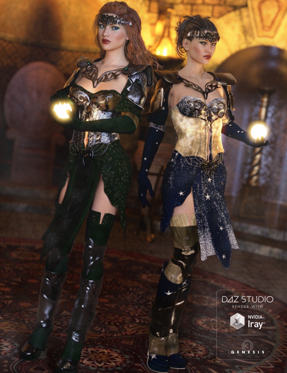 Oracle of Time Textures_DAZ3D下载站