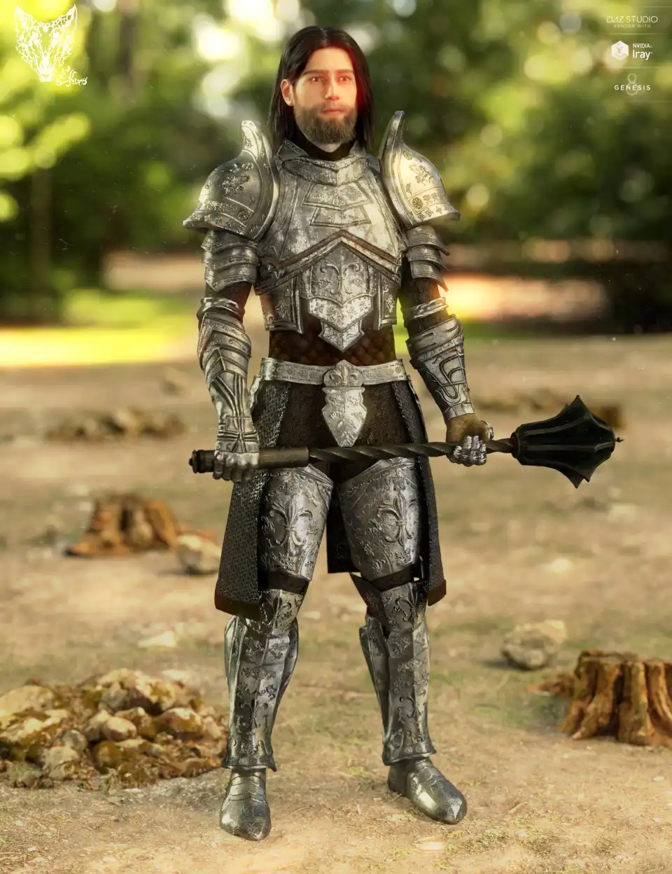 Orlean’s Armor for Genesis 8 Male(s)_DAZ3DDL