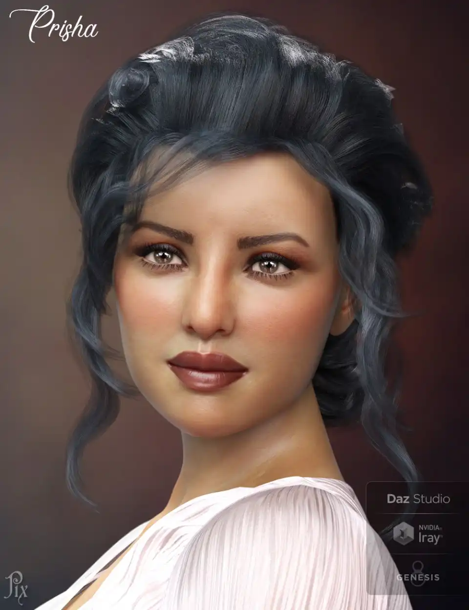 Pix Prisha HD for Genesis 8 Female_DAZ3D下载站