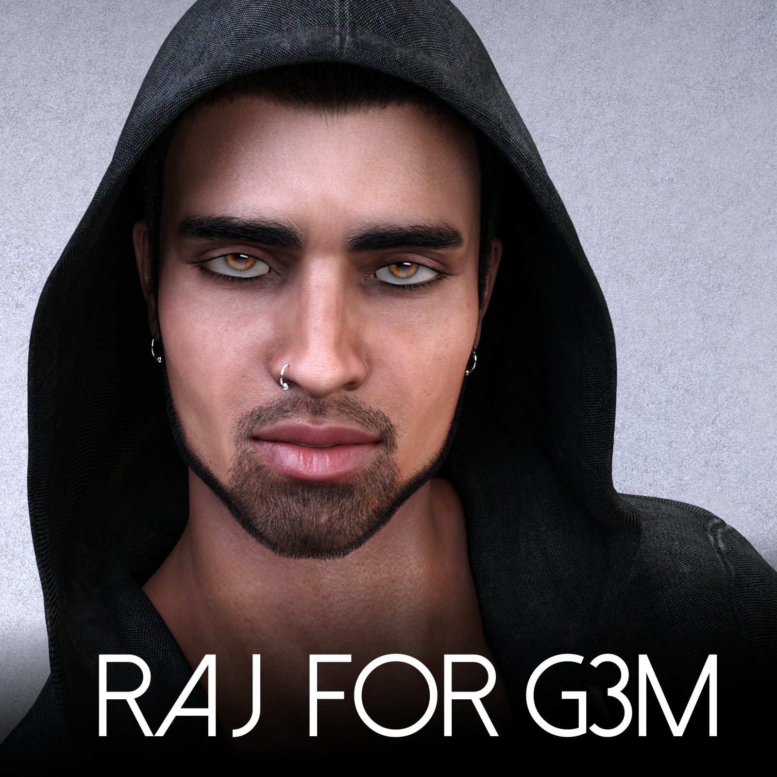 Raj for Genesis 3 Male_DAZ3D下载站
