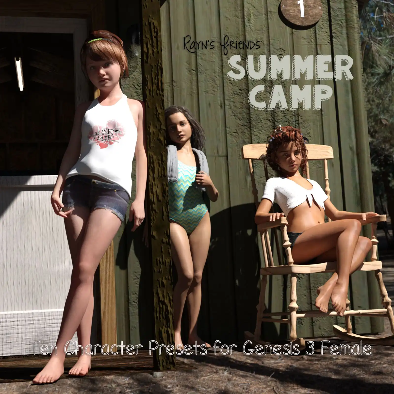 Rayn’s Friends – Summer Camp_DAZ3DDL