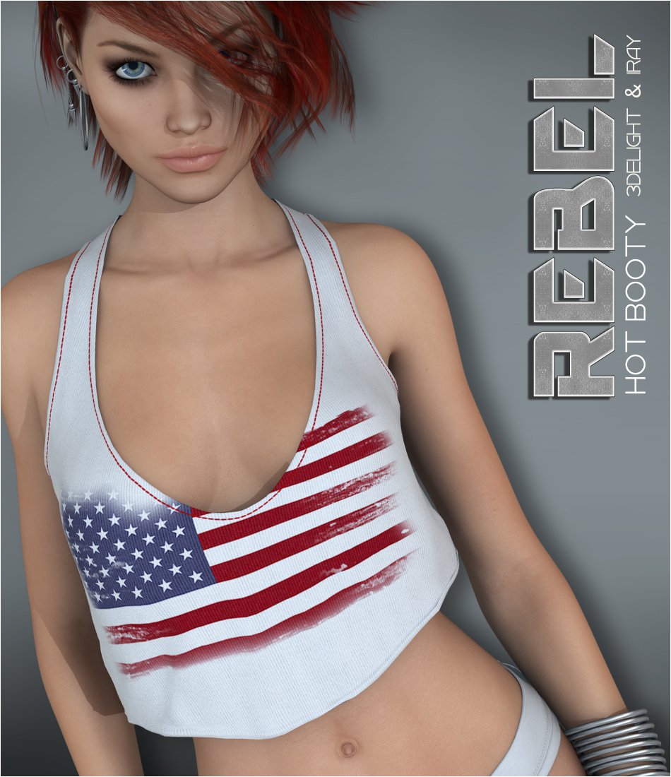 Rebel Basics – Hot Booty G3_DAZ3D下载站