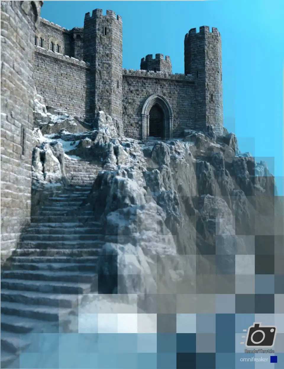 Render Throttle for Iray_DAZ3DDL
