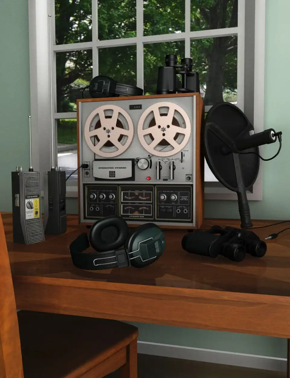 Retro Surveillance Equipment_DAZ3DDL