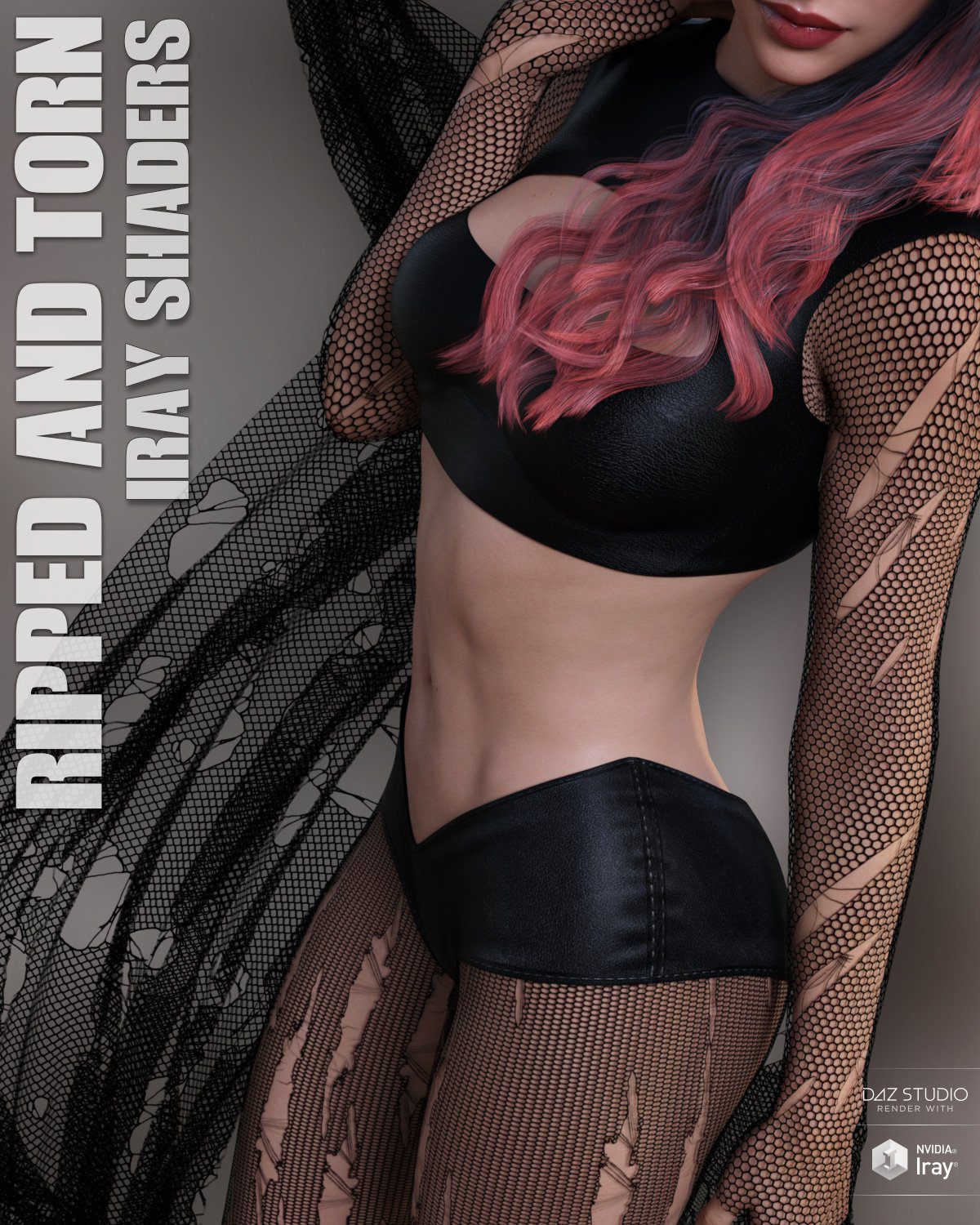 Ripped and Torn Iray Shaders_DAZ3D下载站
