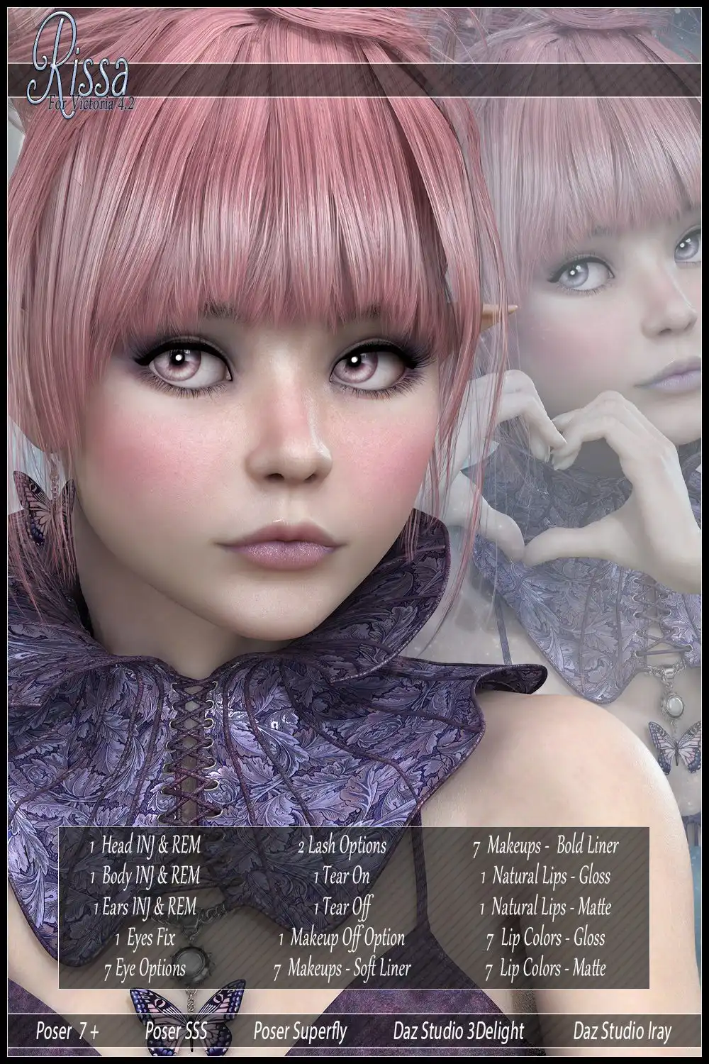 SV7 Rissa_DAZ3D下载站