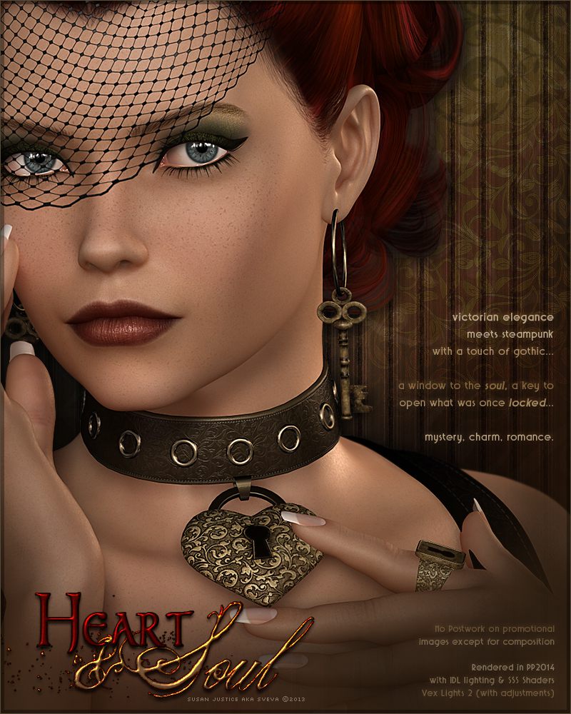 SV’s Heart and Soul Jewelry V4_DAZ3D下载站