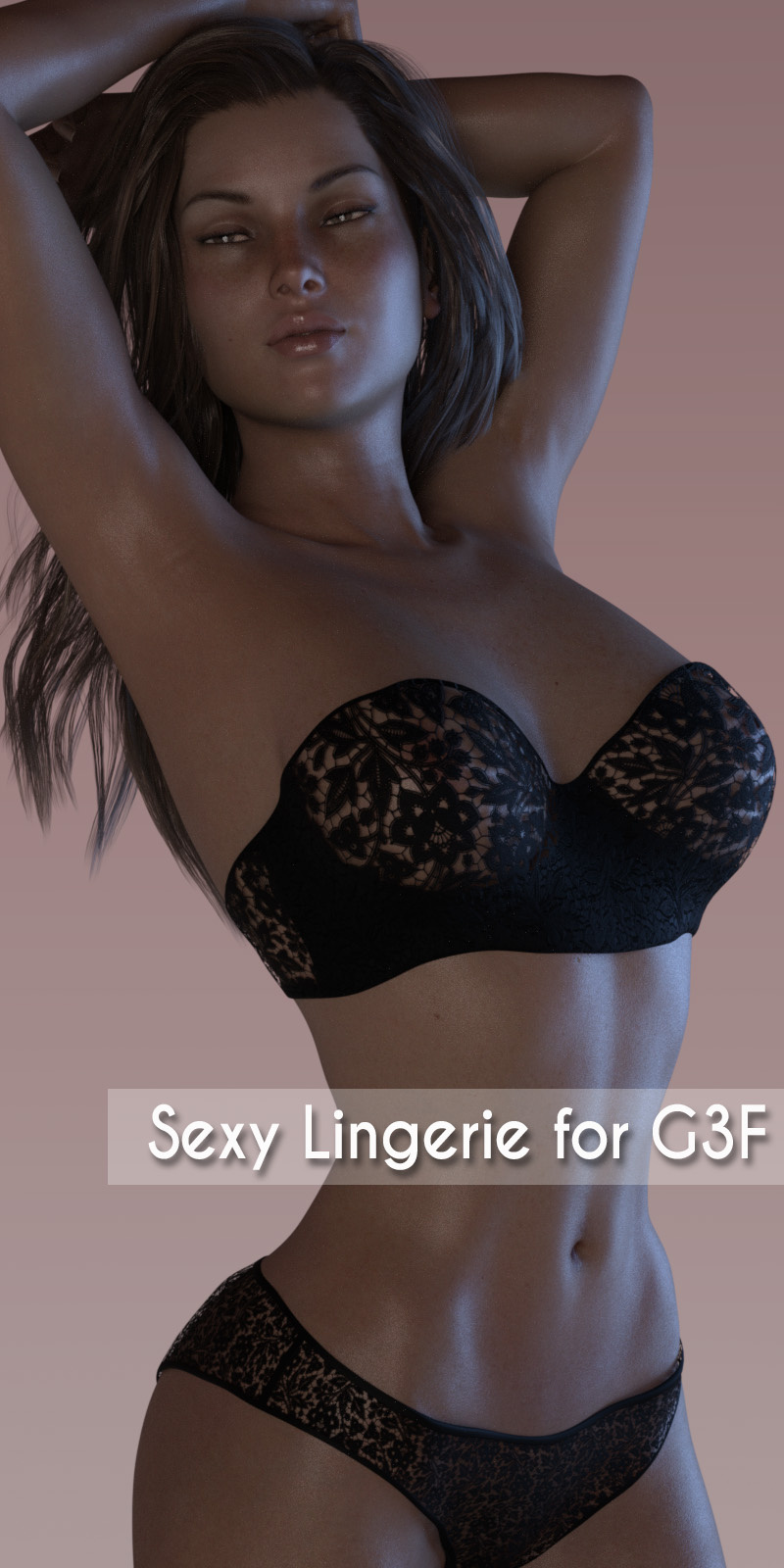 Sexy Lingerie For Genesis 3 Female(s)_DAZ3D下载站