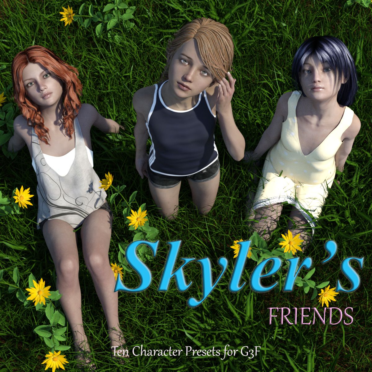 Skyler’s Friends_DAZ3D下载站