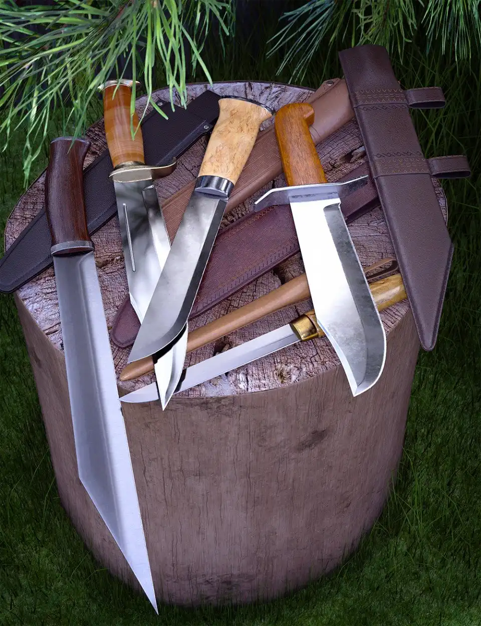 Small Blades 1: Knives_DAZ3D下载站