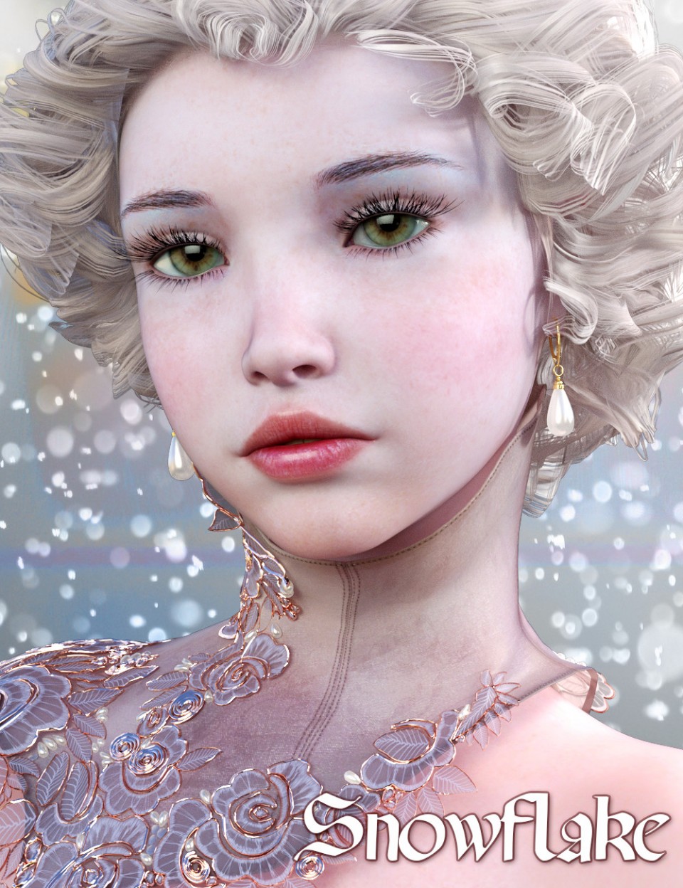Snowflake for Aiko 7_DAZ3D下载站