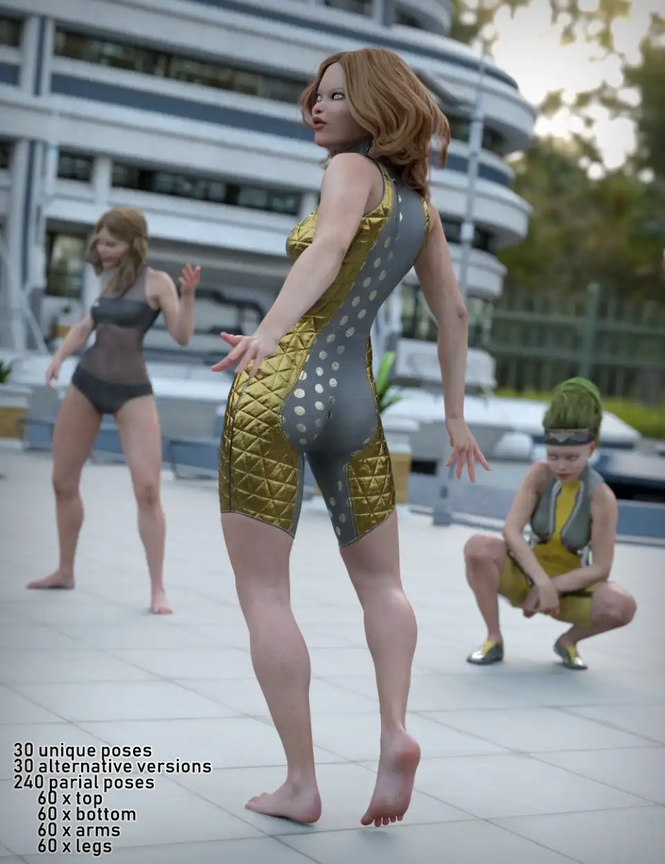 So Attitude Poses for Genesis 8 Female_DAZ3D下载站