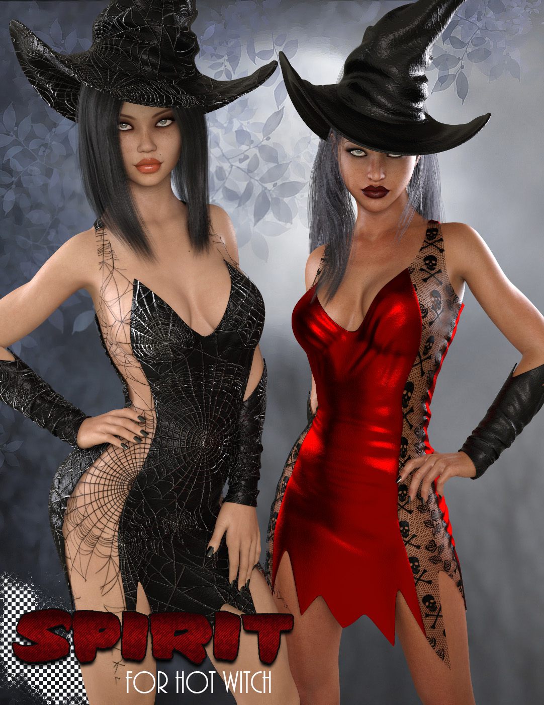 Spirit For Hot Witch_DAZ3D 下 载 站.