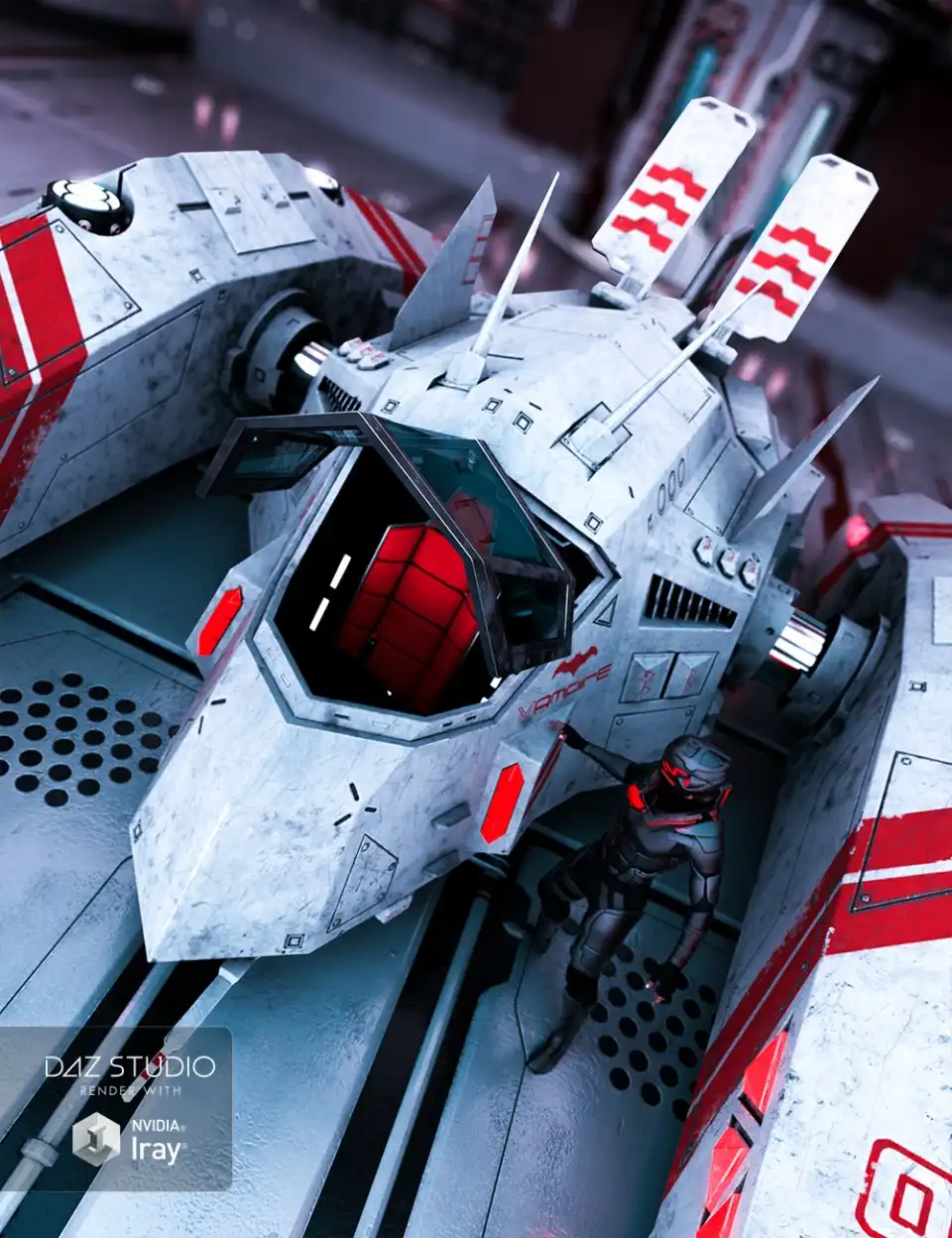 Starship Vampire_DAZ3DDL