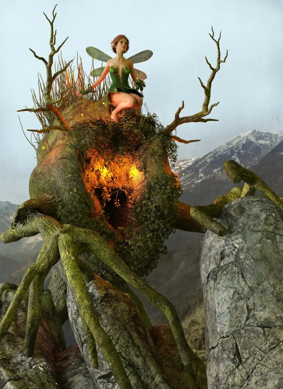 Sticks the Wood Spirit_DAZ3DDL