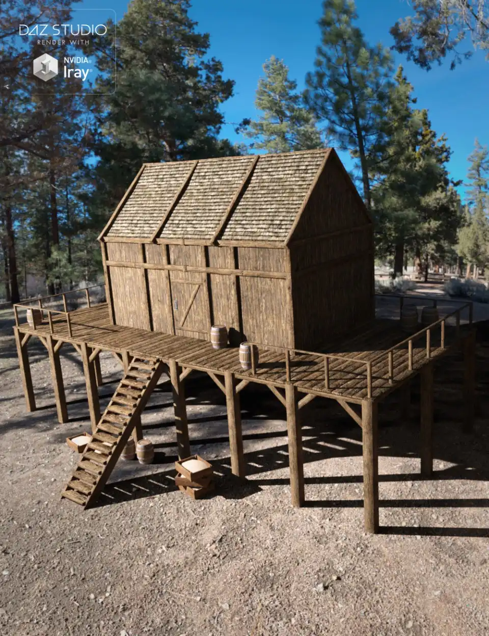 Storage House_DAZ3DDL