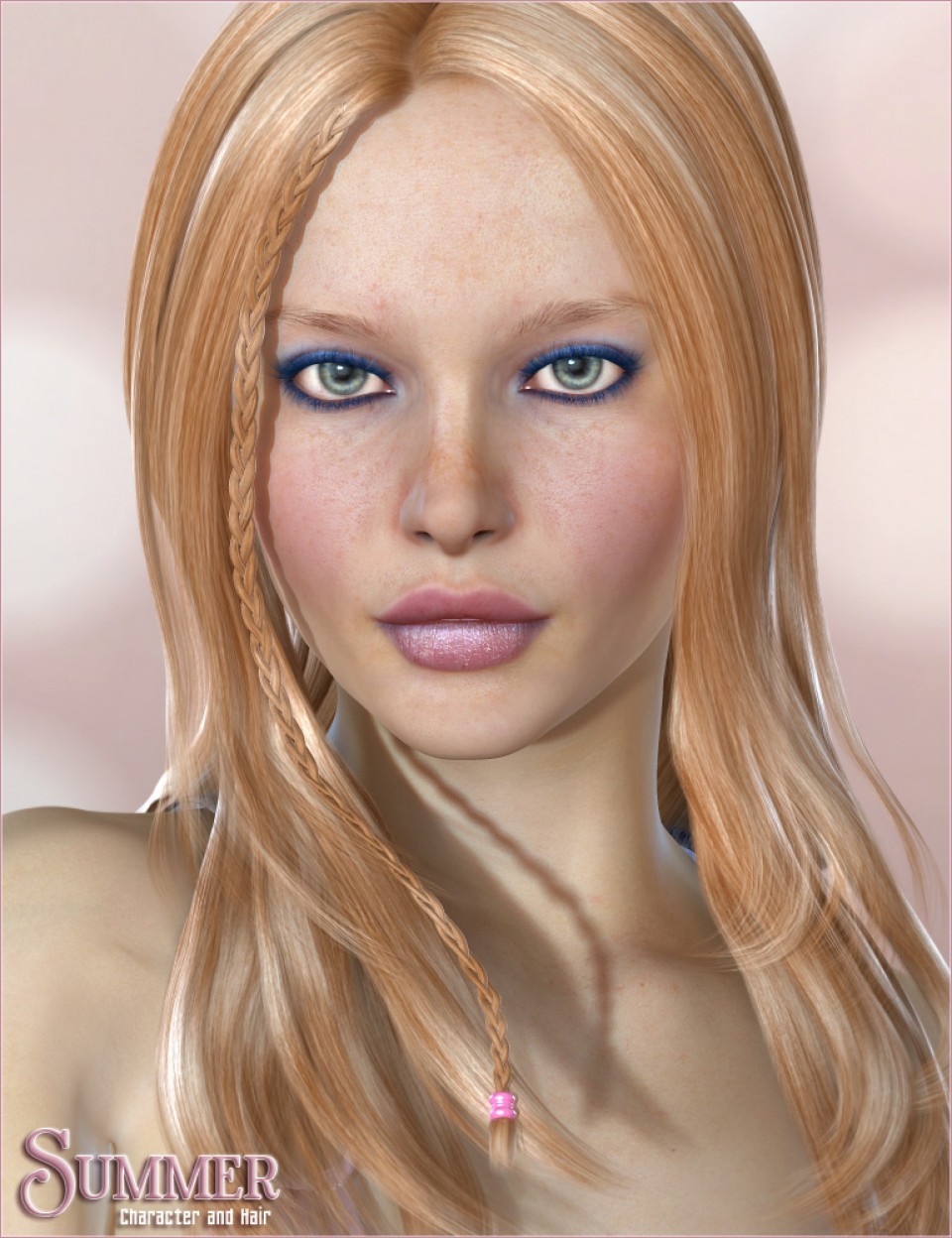 Summer Character and Hair V4_DAZ3DDL