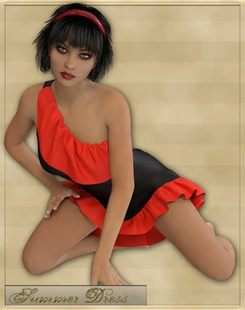 Summer Dress for Genesis 3 Female_DAZ3DDL