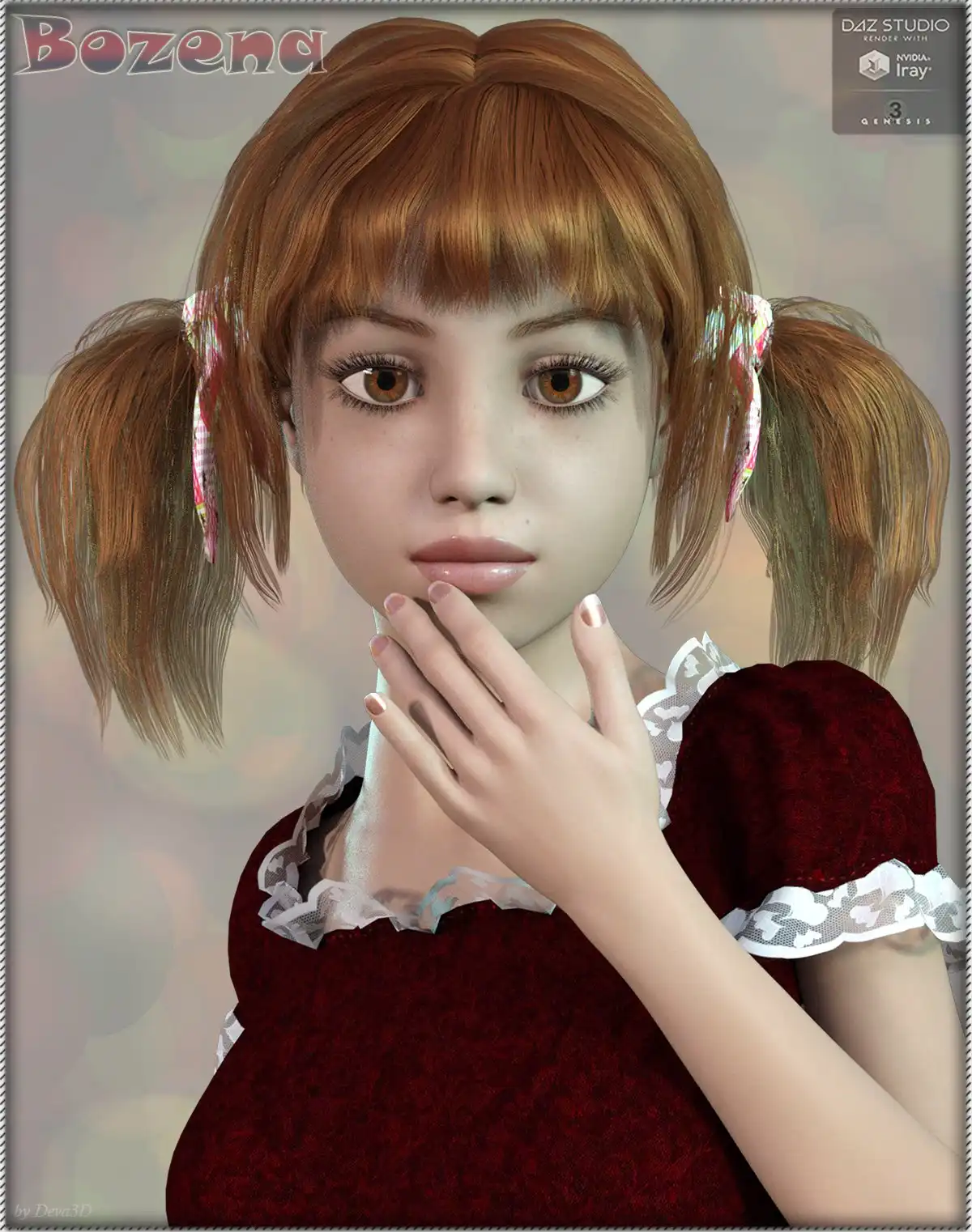 TDT-Bozena Iray for Genesis 3 Female_DAZ3D下载站